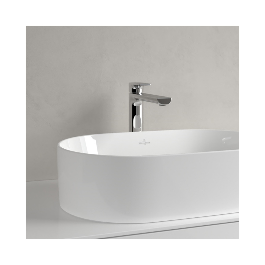 Villeroy & Boch 4A195601 - Ant stalviršio montuojamas praustuvas COLLARO 56x36 cm keramika/balta