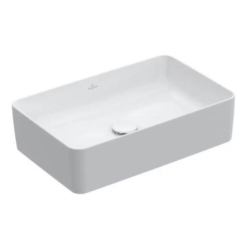 Villeroy & Boch 4A205601 - COLLARO praustuvas ant stalviršio 56x36 cm, keraminis/baltas