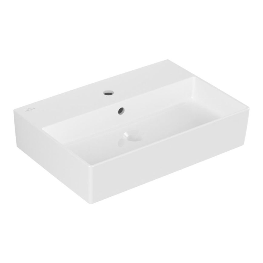 Villeroy & Boch 4A226G01 - Pakabinamas/ant stalviršio montuojamas praustuvas MEMENTO 60x42 cm keramika/balta