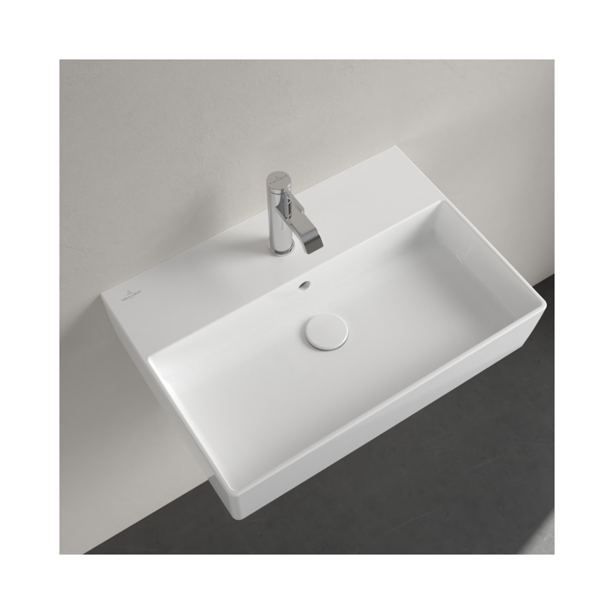 Villeroy & Boch 4A226G01 - Pakabinamas/ant stalviršio montuojamas praustuvas MEMENTO 60x42 cm keramika/balta