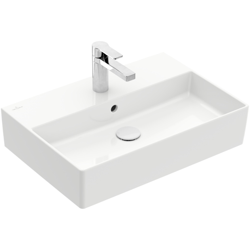 Villeroy & Boch 4A226G01 - Pakabinamas/ant stalviršio montuojamas praustuvas MEMENTO 60x42 cm keramika/balta