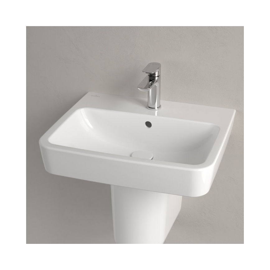 Villeroy & Boch 4A415501 - Pakabinamas praustuvas O.NOVO 55x46 cm keramika/balta