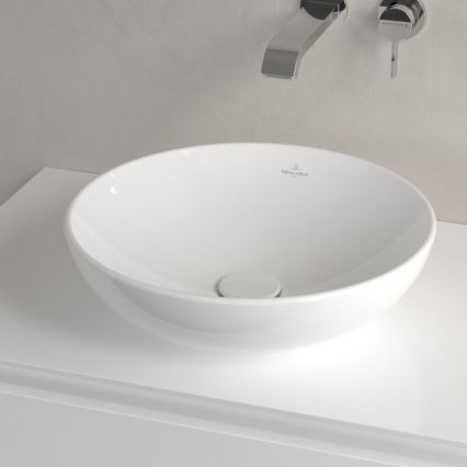 Villeroy & Boch 4A460001 - Ant stalviršio praustuvas LOOP&FRIENDS, Ø 42 cm, keramika/balta