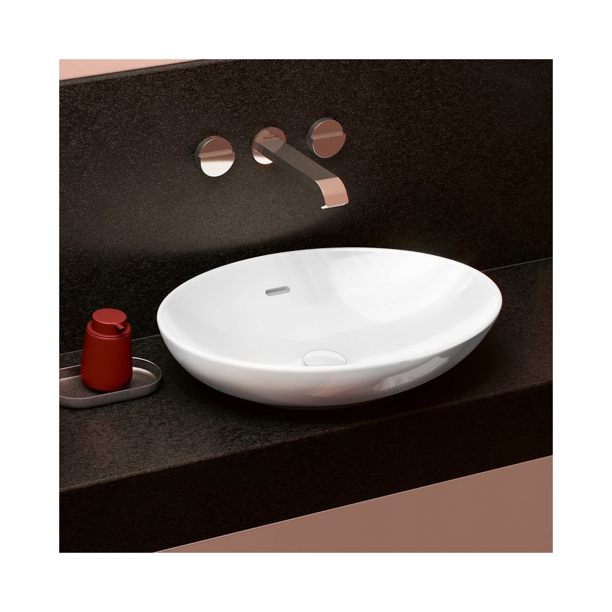 Villeroy & Boch 4A4700R1 - Praustuvas ant stalviršio LOOP&FRIENDS 56x38 cm keramika/balta