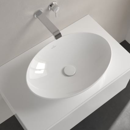 Villeroy & Boch 4A470101 - stalviršio praustuvas LOOP&FRIENDS 56x38 cm keramika/balta