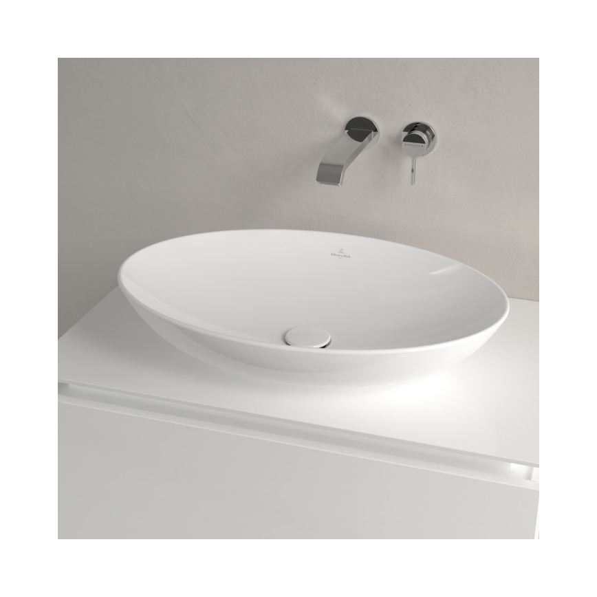 Villeroy & Boch 4A480001 - Praustuvas ant stalviršio LOOP&FRIENDS 62x42 cm keramika/balta
