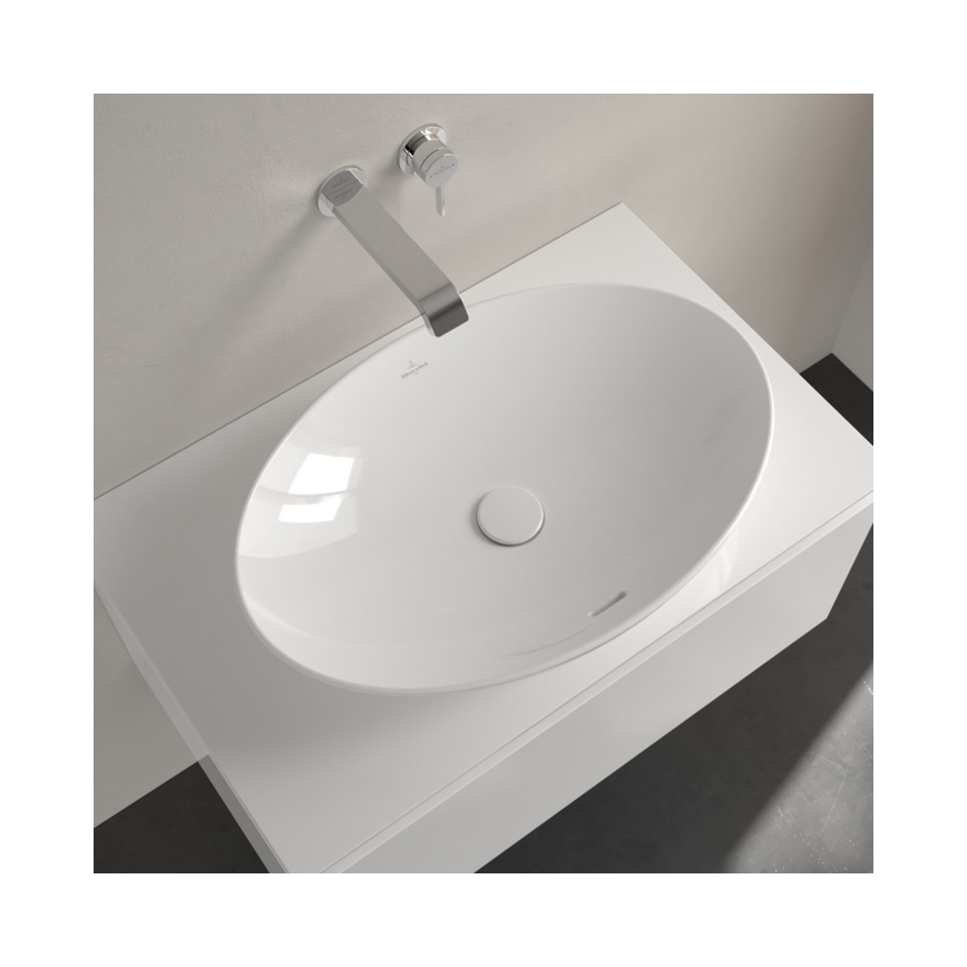 Villeroy & Boch 4A480001 - Praustuvas ant stalviršio LOOP&FRIENDS 62x42 cm keramika/balta