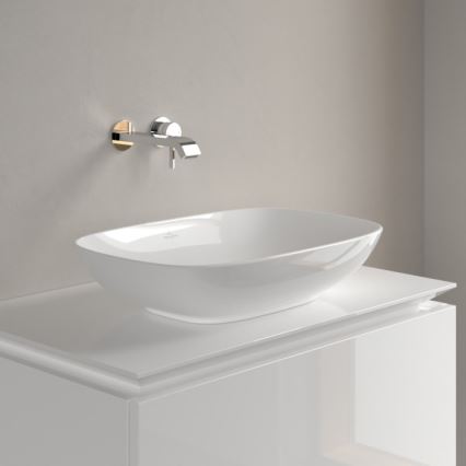 Villeroy & Boch 4A490001 - Praustuvas ant stalviršio LOOP&FRIENDS 56x38 cm keramika/balta