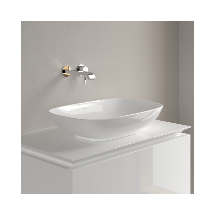Villeroy & Boch 4A490001 - Praustuvas ant stalviršio LOOP&FRIENDS 56x38 cm keramika/balta