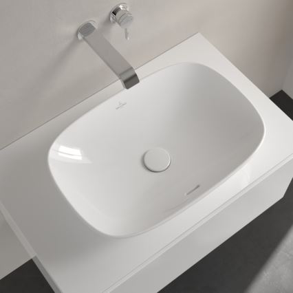 Villeroy & Boch 4A490001 - Praustuvas ant stalviršio LOOP&FRIENDS 56x38 cm keramika/balta