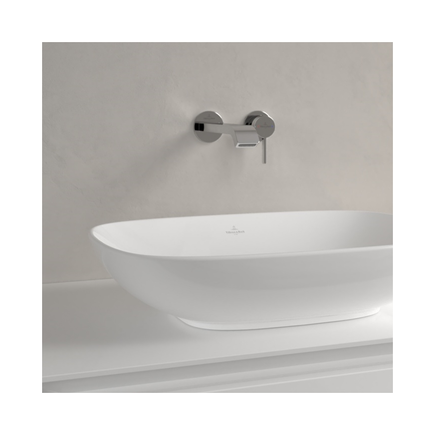 Villeroy & Boch 4A490001 - Praustuvas ant stalviršio LOOP&FRIENDS 56x38 cm keramika/balta