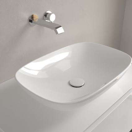 Villeroy & Boch 4A490001 - Praustuvas ant stalviršio LOOP&FRIENDS 56x38 cm keramika/balta