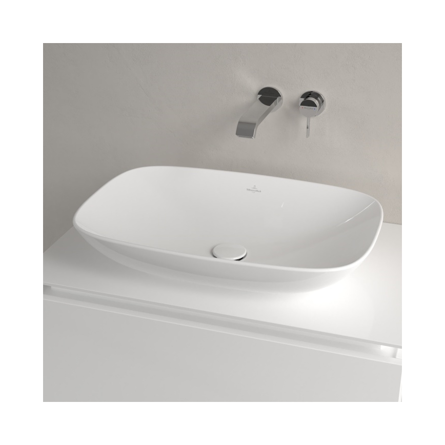 Villeroy & Boch 4A500001 - Praustuvas ant stalviršio LOOP&FRIENDS 62x42 cm keramika/balta
