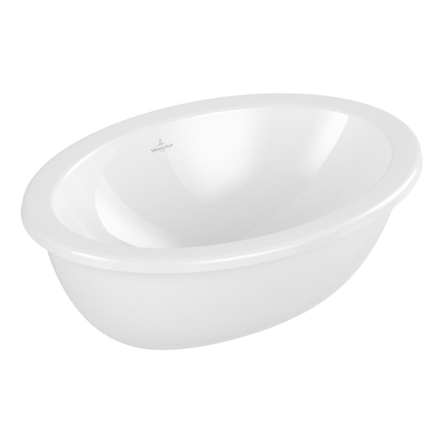 Villeroy & Boch 4A540001 - Įleidžiamas praustuvas LOOP&FRIENDS 48,5x32,5 cm keramika/balta