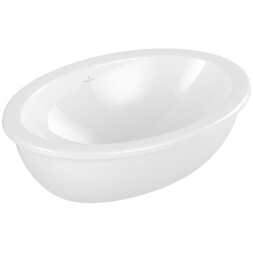 Villeroy & Boch 4A550001 - Įleidžiamas praustuvas LOOP&FRIENDS 56x38 cm keramika/balta