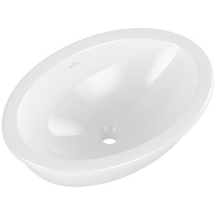 Villeroy & Boch 4A550001 - Įleidžiamas praustuvas LOOP&FRIENDS 56x38 cm keramika/balta