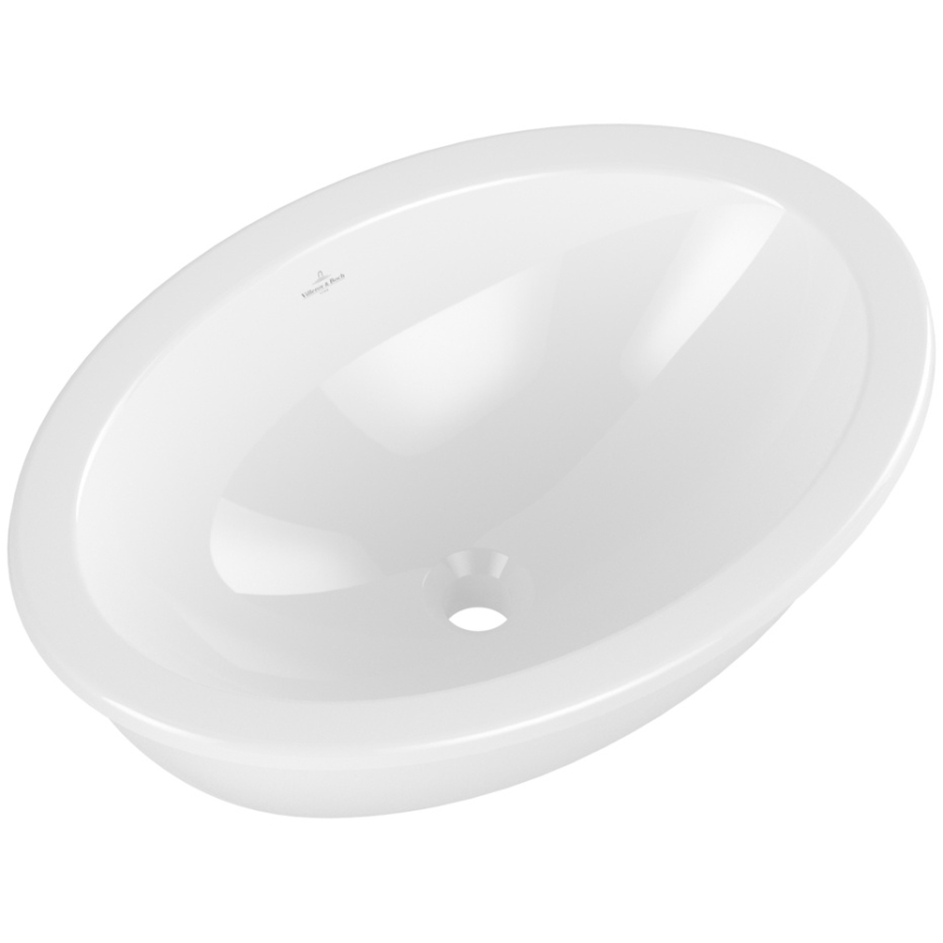 Villeroy & Boch 4A550001 - Įleidžiamas praustuvas LOOP&FRIENDS 56x38 cm keramika/balta