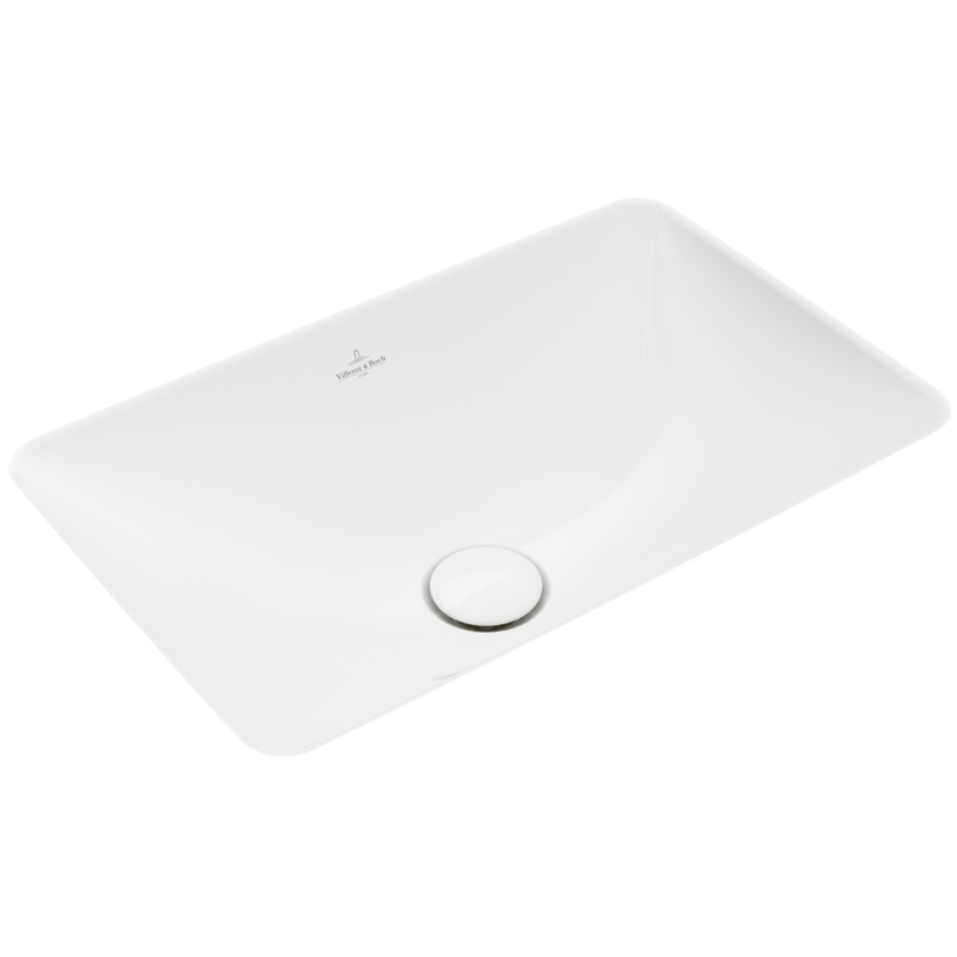 Villeroy & Boch 4A560001 - Įleidžiamas praustuvas LOOP&FRIENDS 45x28 cm keramika/balta