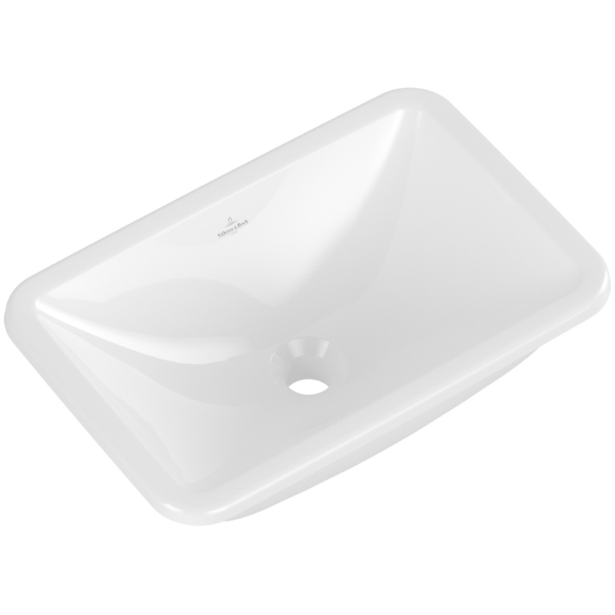 Villeroy & Boch 4A5600R1 - Įleidžiamas praustuvas LOOP&FRIENDS 45x28 cm keramika/balta