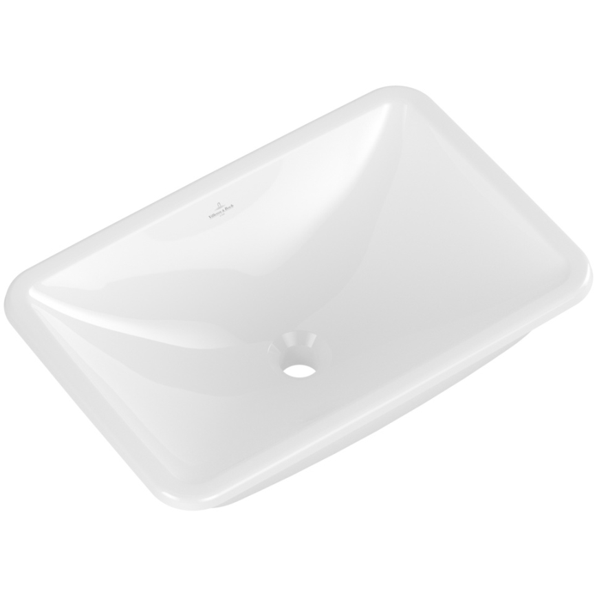 Villeroy & Boch 4A570101 - Įleidžiamas praustuvas LOOP&FRIENDS 54x34 cm keramika/balta