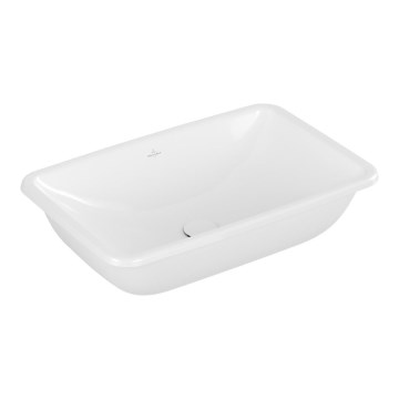 Villeroy & Boch 4A580001 - Įleidžiamas praustuvas LOOP&FRIENDS 61,5x38 cm keramika/balta
