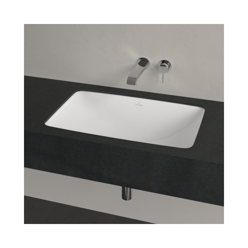 Villeroy & Boch 4A580001 - Įleidžiamas praustuvas LOOP&FRIENDS 61,5x38 cm keramika/balta