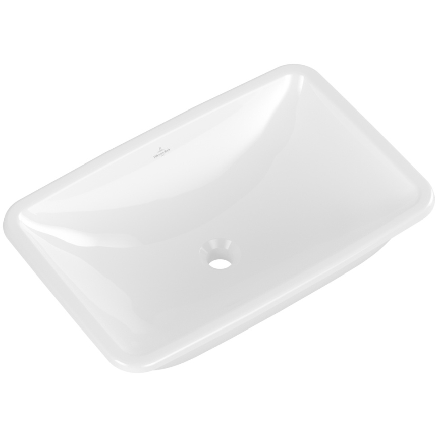 Villeroy & Boch 4A580001 - Įleidžiamas praustuvas LOOP&FRIENDS 61,5x38 cm keramika/balta