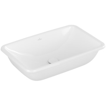 Villeroy & Boch 4A580101 - Įleidžiamas praustuvas LOOP&FRIENDS 61,5x38 cm keramika/balta