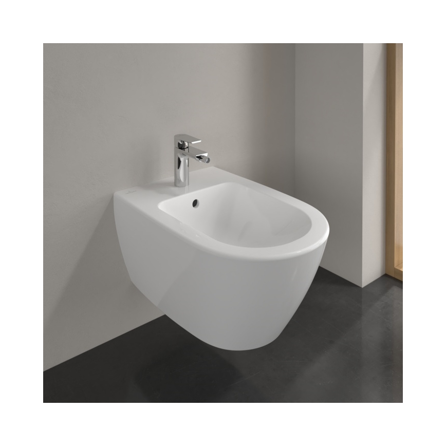 Villeroy & Boch 54000001 - Pakabinamas bidė SUBWAY 2.0 37x56 cm keramika/balta