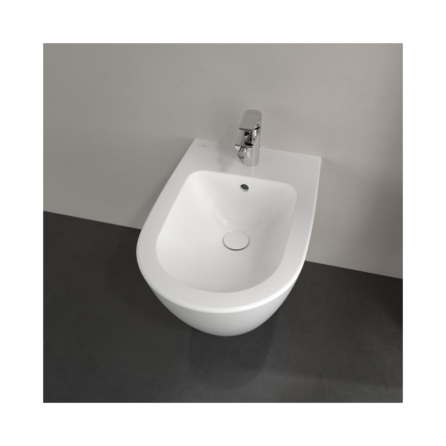 Villeroy & Boch 54000001 - Pakabinamas bidė SUBWAY 2.0 37x56 cm keramika/balta