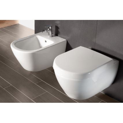 Villeroy & Boch 54000001 - Pakabinamas bidė SUBWAY 2.0 37x56 cm keramika/balta