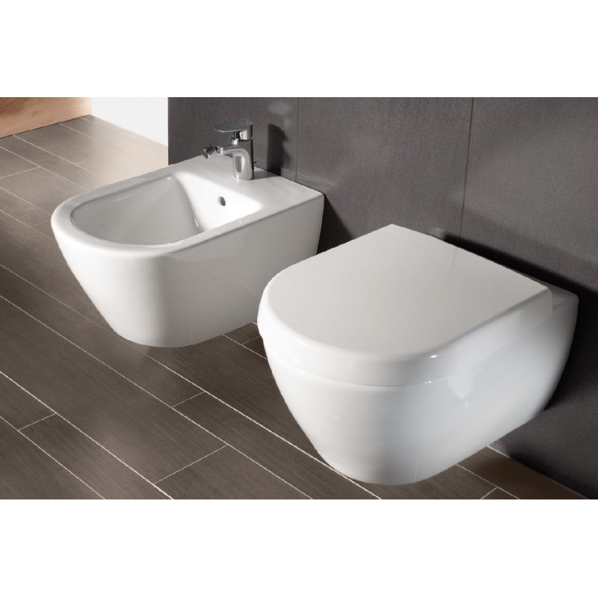 Villeroy & Boch 54000001 - Pakabinamas bidė SUBWAY 2.0 37x56 cm keramika/balta