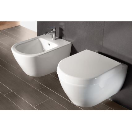 Villeroy & Boch 540000R1 - Pakabinamas bidė SUBWAY 2.0 37x56,5 cm keramika/balta