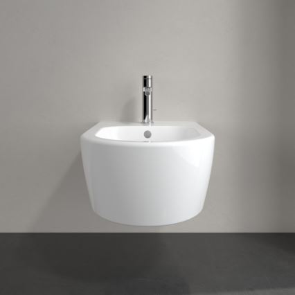 Villeroy & Boch 54050001 - Pakabinama bidė AVENTO keramika/balta