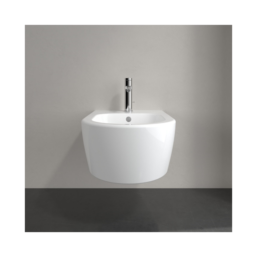 Villeroy & Boch 54050001 - Pakabinama bidė AVENTO keramika/balta