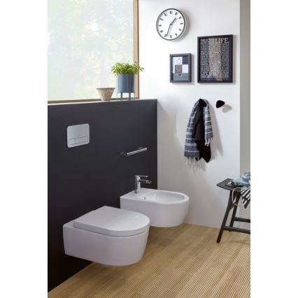 Villeroy & Boch 54050001 - Pakabinama bidė AVENTO keramika/balta