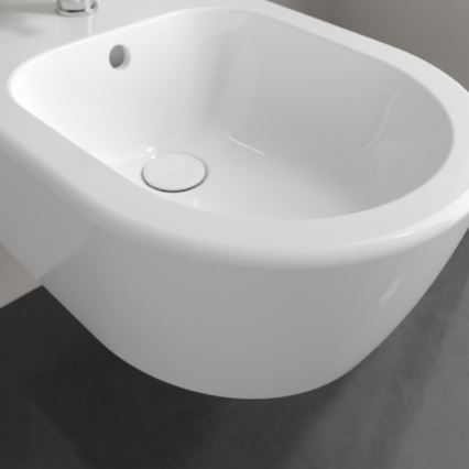 Villeroy & Boch 54050001 - Pakabinama bidė AVENTO keramika/balta