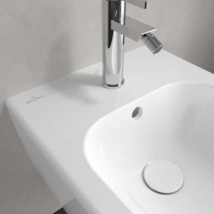 Villeroy & Boch 54050001 - Pakabinama bidė AVENTO keramika/balta