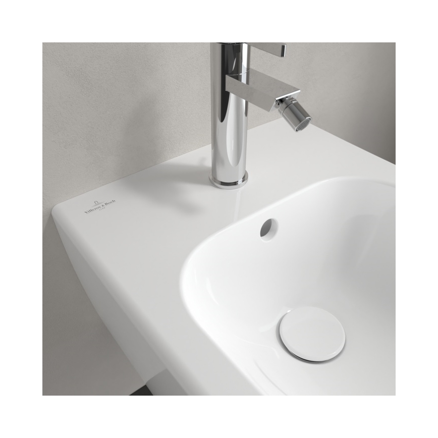 Villeroy & Boch 54050001 - Pakabinama bidė AVENTO keramika/balta
