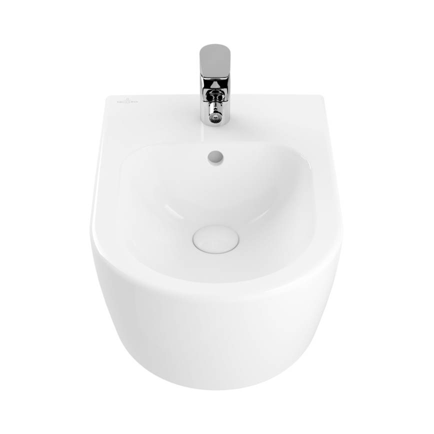 Villeroy & Boch 54050001 - Pakabinama bidė AVENTO keramika/balta