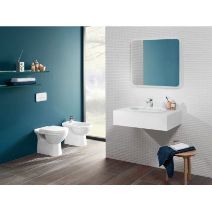Villeroy & Boch 54610001 - Ant grindų montuojama bidė O.NOVO 57x36 cm keramika/balta