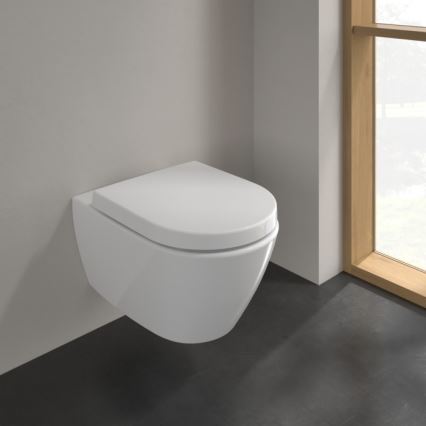 Villeroy & Boch 5614R001 - Pakabinamas WC SUBWAY 2.0 keramika/balta