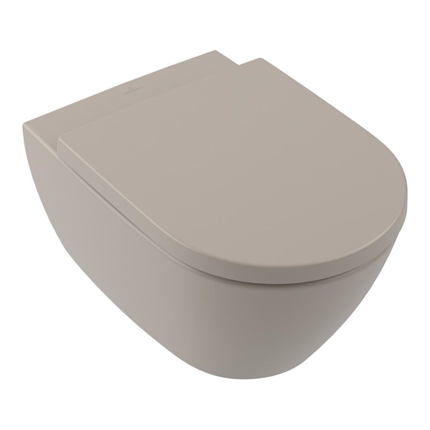 Villeroy & Boch 5614R0AM - Pakabinamas klozetas SUBWAY 2.0 keramika/smėlinė