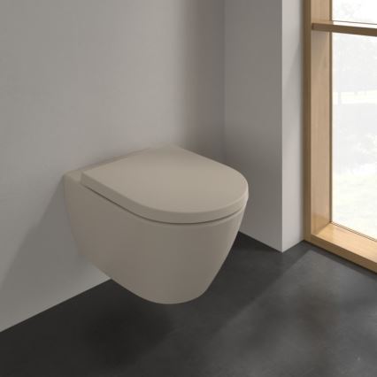 Villeroy & Boch 5614R0AM - Pakabinamas klozetas SUBWAY 2.0 keramika/smėlinė