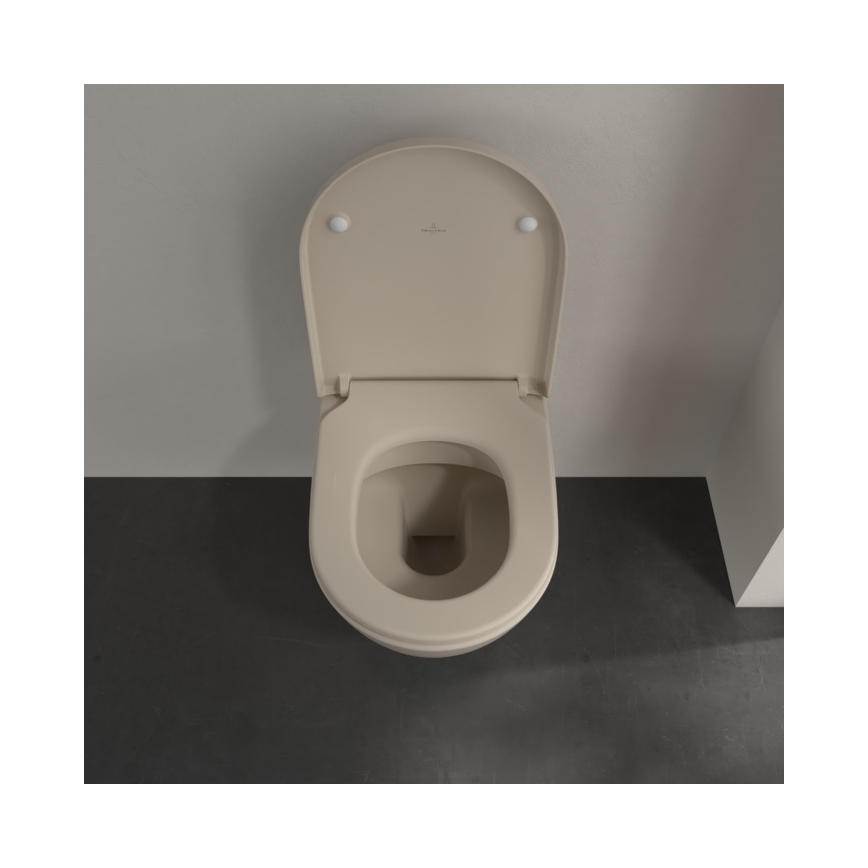 Villeroy & Boch 5614R0AM - Pakabinamas klozetas SUBWAY 2.0 keramika/smėlinė
