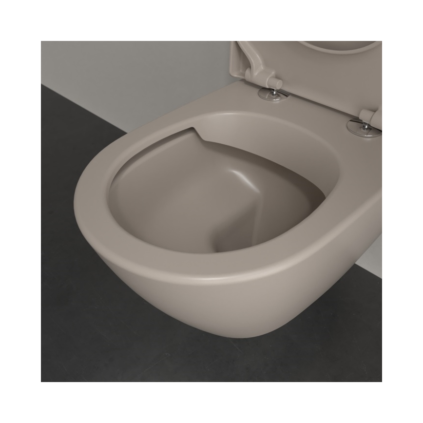 Villeroy & Boch 5614R0AM - Pakabinamas klozetas SUBWAY 2.0 keramika/smėlinė