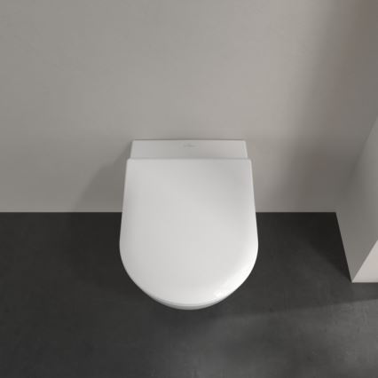 Villeroy & Boch 5614R201 - pakabinamas WC su SoftClose sėdyne SUBWAY 2.0 keramika/balta