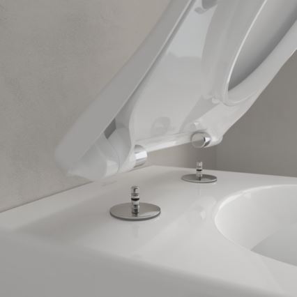 Villeroy & Boch 5614R201 - pakabinamas WC su SoftClose sėdyne SUBWAY 2.0 keramika/balta