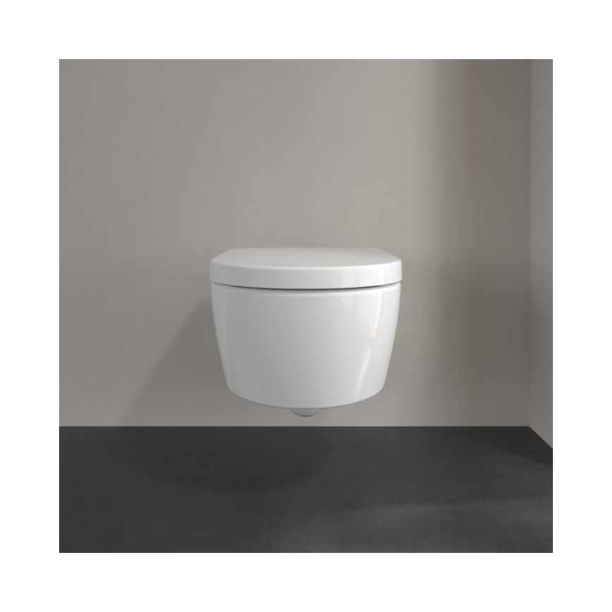 Villeroy & Boch 5656HR01 - Pakabinamas unitazas AVENTO su SoftClose sėdyne, keramika/balta
