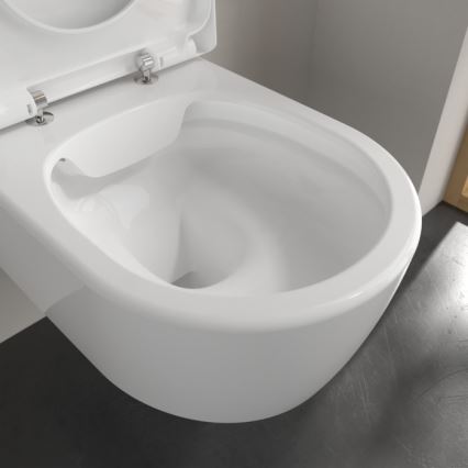 Villeroy & Boch 5656HR01 - Pakabinamas unitazas AVENTO su SoftClose sėdyne, keramika/balta
